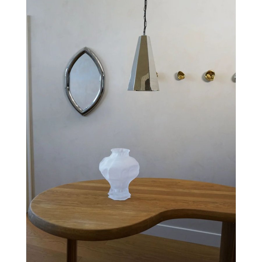 Hein Studio Ammonit Vase H30 cm, Frosted