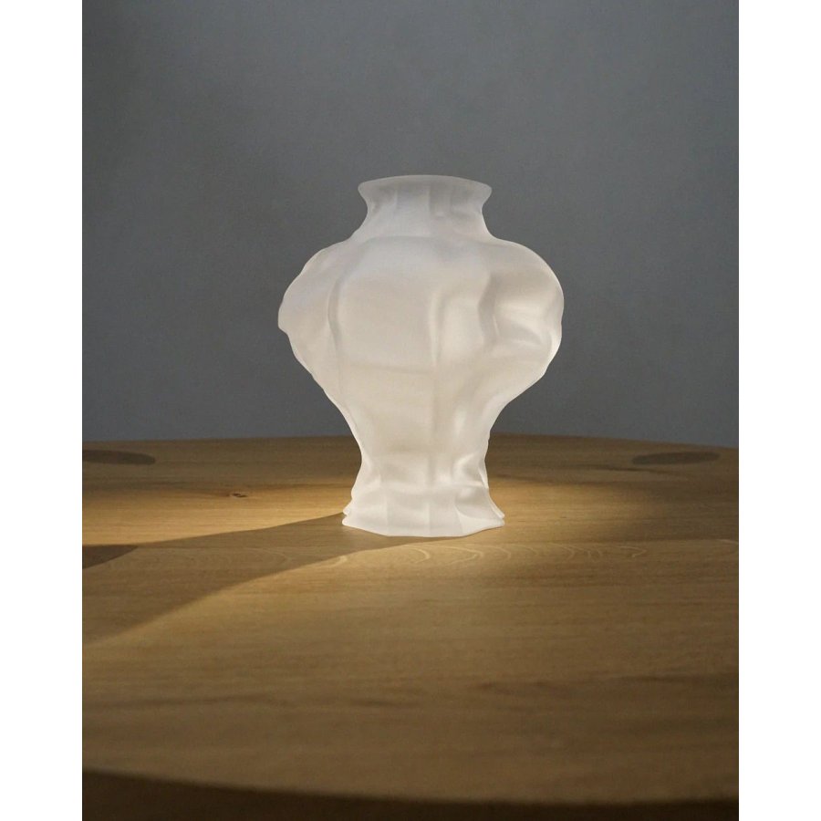 Hein Studio Ammonit Vase H30 cm, Frosted
