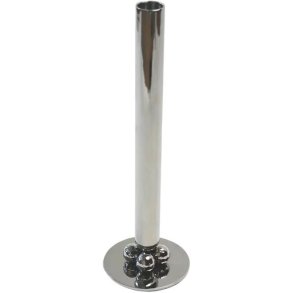 Hein Studio Lilo Vase/Lysestage H28 cm, Krom