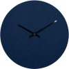 Hemverk Felt Wanduhr 28 cm, Dunkelblau/Schwarz