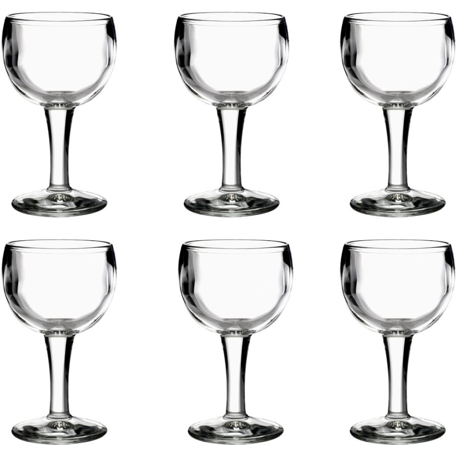 La Rochre Bistro bauchige Weinglser 6er Set. 26 cl