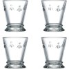 La Rochre Abeille Wasserglas 4er Set 26 cl