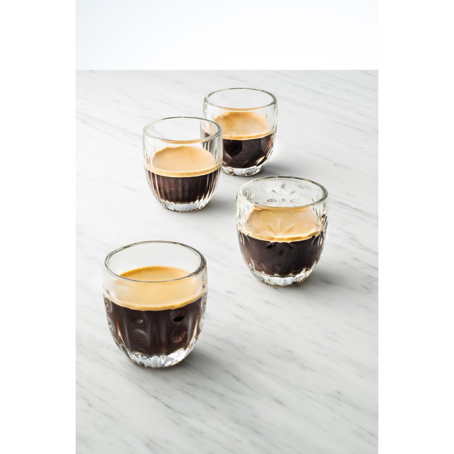 La Rochre Troquet Espressoglas 4er Set 10 cl