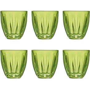 La Rochre Lily Wasserglas 6er Set 25 cl, Kiwigrn