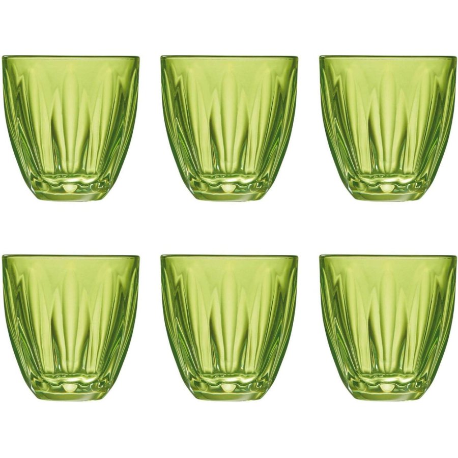 La Rochére Lily Vandglas 6 stk. 25 cl, Kiwigrn