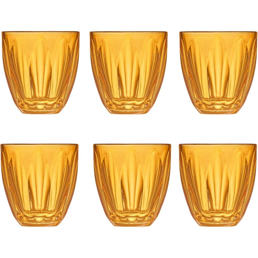 La Rochére Lily Wasserglas 6er Set 25 cl, Madarin