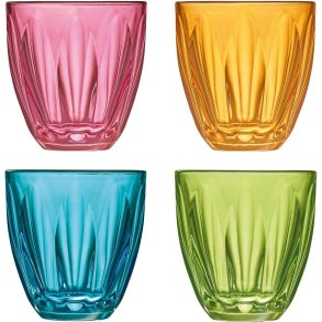 La Rochre Lily Wasserglas 4er Set 25 cl, Multi