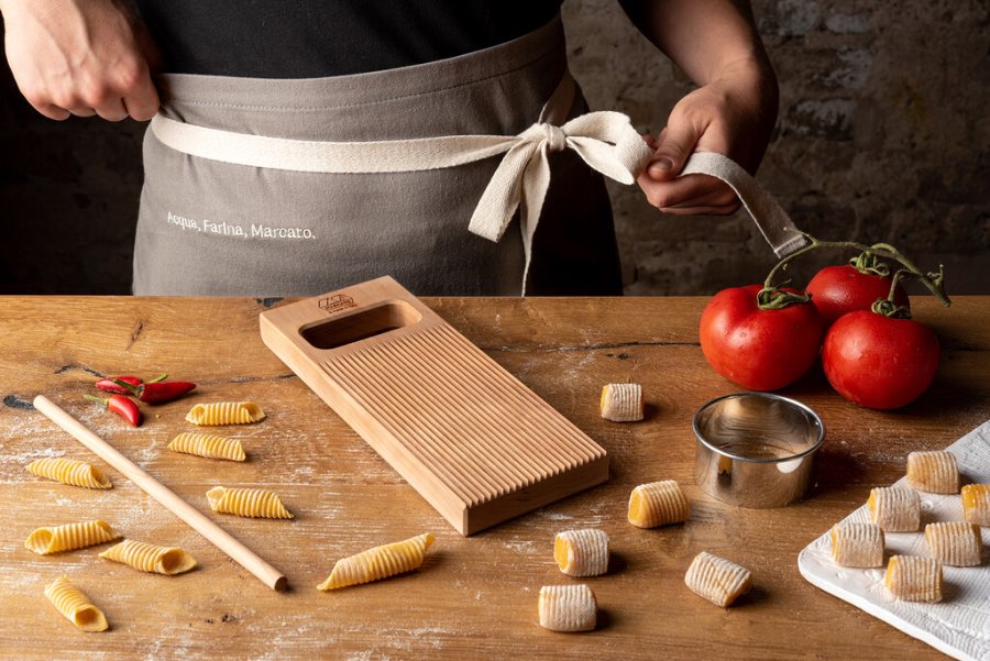 Marcato Geschenkset Gnocchi Like a Pro, Metall/Holz hell