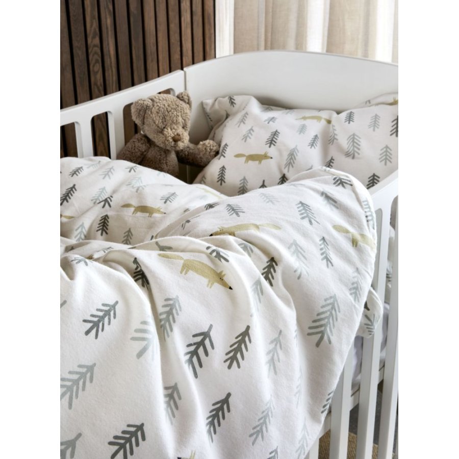 H�ie Skogstur Babysenget�j 70x100 cm, D�mpet Gr�n