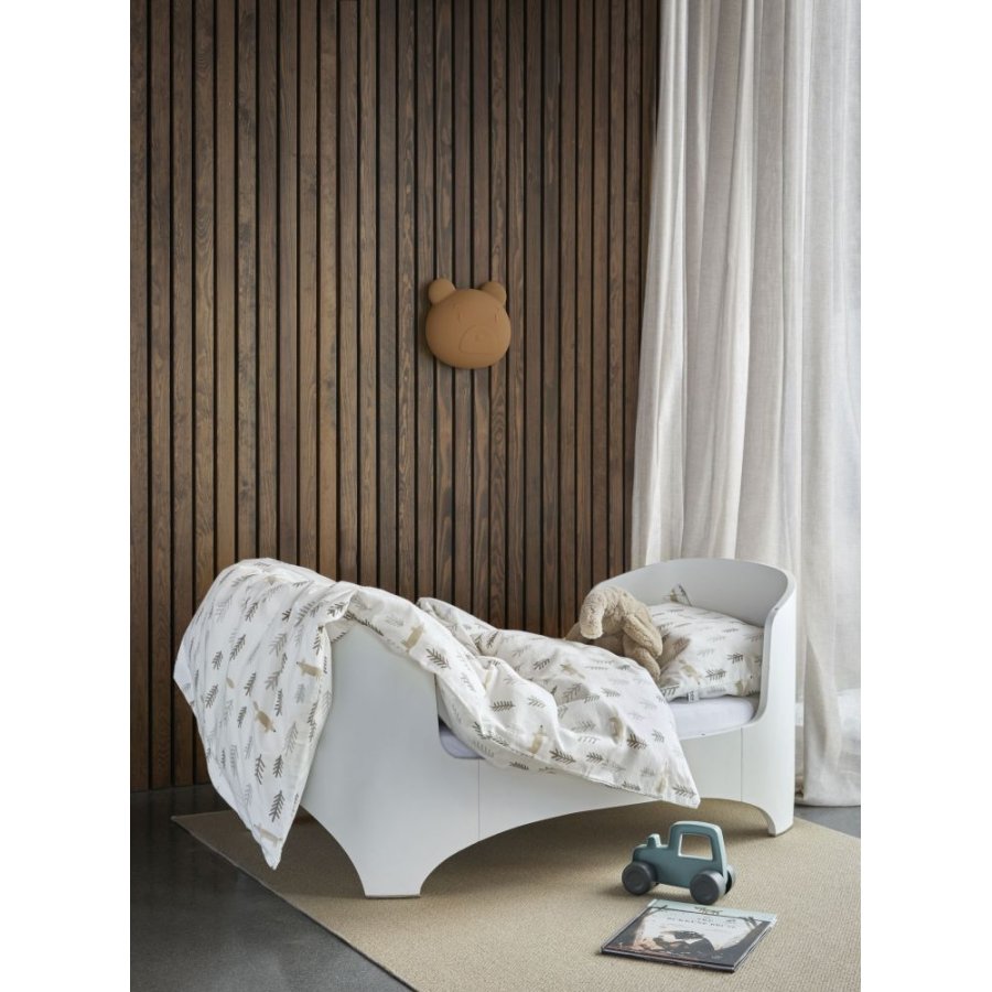 H�ie Skogstur Juniorsenget�j 100x140 cm, D�mpet Brun