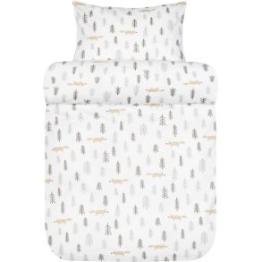 H�ie Skogstur Babysenget�j 70x100 cm, D�mpet Brun