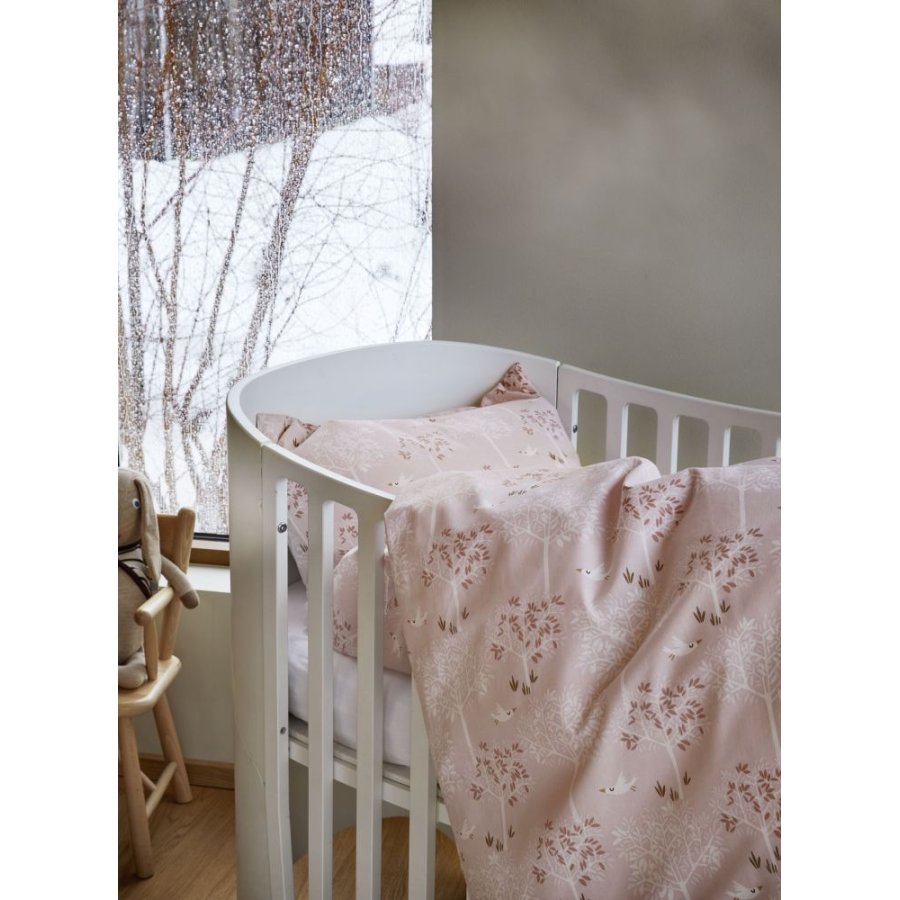 H�ie Kira Babysenget�j 70x100 cm, Varm Rosa