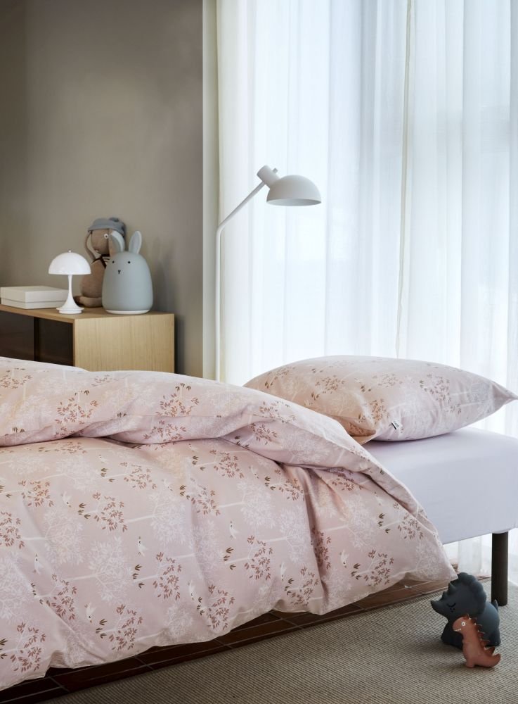 H�ie Kira Juniorsenget�j 100x140 cm, Varm Rosa