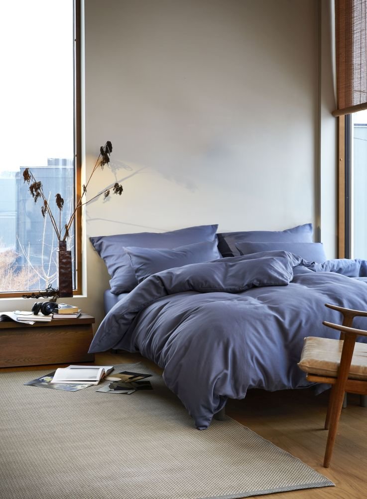 H�ie Harmoni Senget�j 140x220 cm, Denimbl�