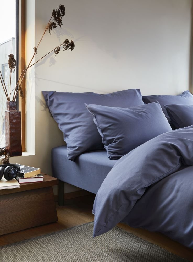 H�ie Harmoni Pudebetr�k 70x100 cm, Denimbl�