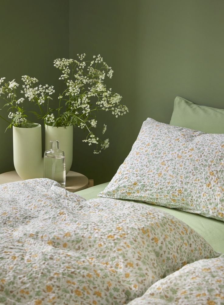 H�ie Clara Senget�j 140x200 cm, For�rsgr�n