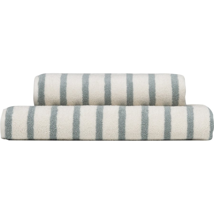 H�ie Everyday Stripe Badeh�ndkl�de 70x140 cm, Aqua