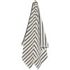 H�ie Everyday Stripe Badeh�ndkl�de 70x140 cm, Antracit