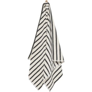 H�ie Everyday Stripe H�ndkl�de 50x90 cm, Antracit