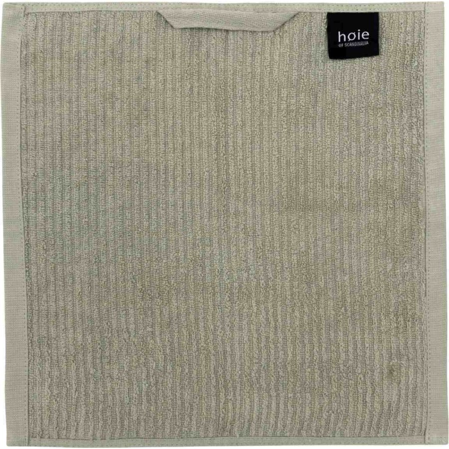 H�ie Moment Vaskeklud 30x30 cm, St�vet Gr�n