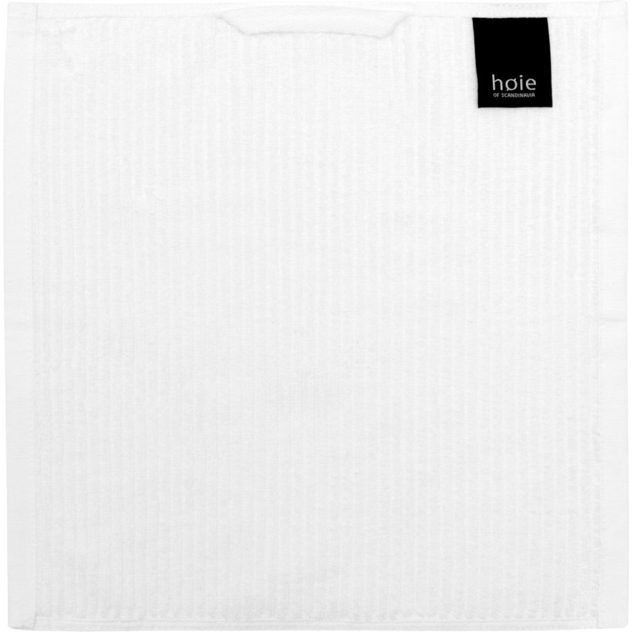 H�ie Moment Vaskeklud 30x30 cm, Hvid