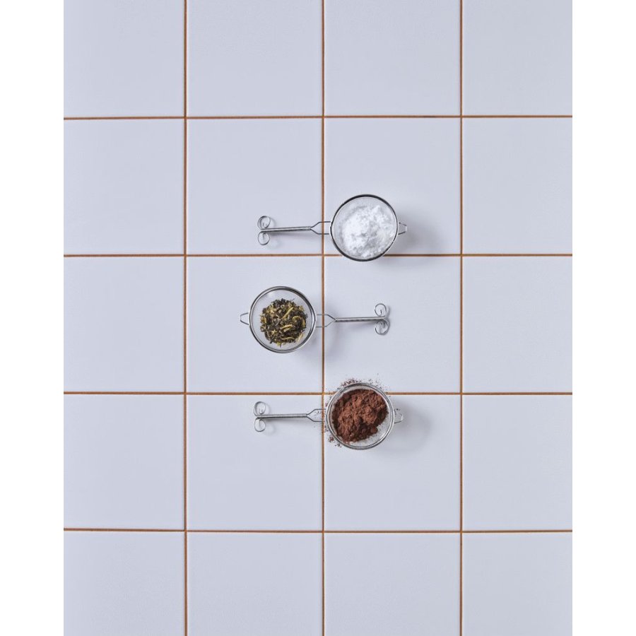 Nicolas Vahé Strain Teesieb, Silberfinish