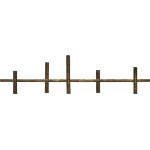 House Doctor Maxi Kerzenhalter 80 cm, Antikes Messingfinish