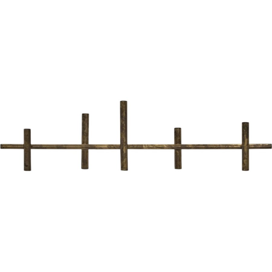 House Doctor Maxi Kerzenhalter 80 cm, Antikes Messingfinish