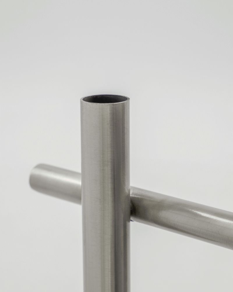 House Doctor Maxi Kerzenhalter 45 cm, Antikes Silber