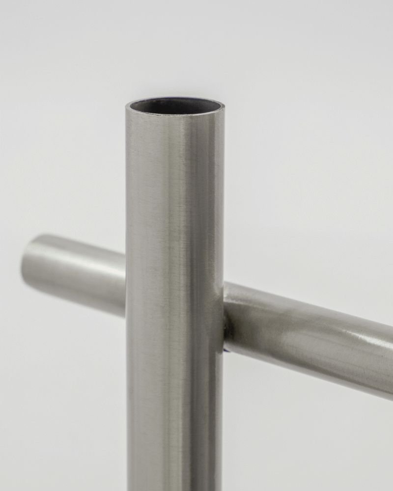 House Doctor Maxi Kerzenhalter 80 cm, Antikes Silber