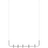 House Doctor Maxi Kerzenhalter 102 cm, Antikes Silber