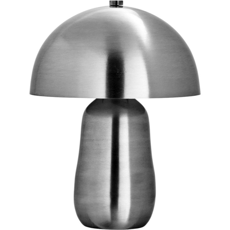 House Doctor Roomie Tischlampe H33 cm, Gebürstetes Silberfinish