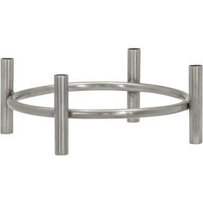 House Doctor Maxi Adventskranz 30 cm, Antikes Silber