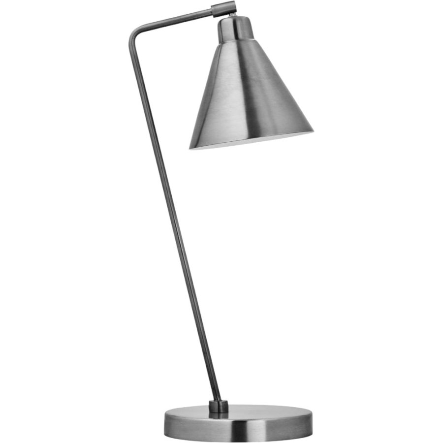 House Doctor Game Tischlampe H54, Gebürstetes Silberfinish
