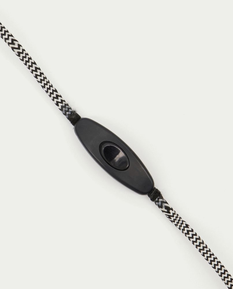 House Doctor Tulip Tischlampe H50 cm, Silberfinish