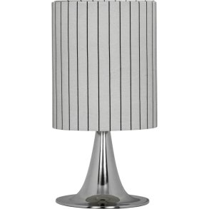 House Doctor Tulip Tischlampe H50 cm, Silberfinish