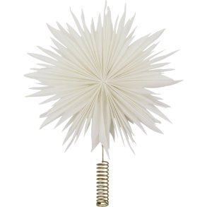 House Doctor Gant LED Baumspitze 28 cm, Wei/Messingfinish