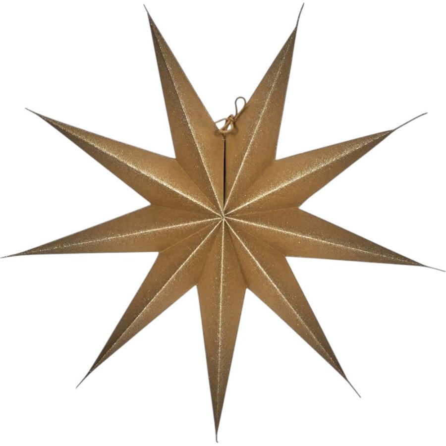 House Doctor Point Stern 45 cm, Grün/Champagner