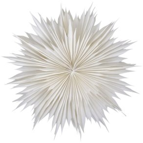 House Doctor Dust Stern 60 cm, Naturwei