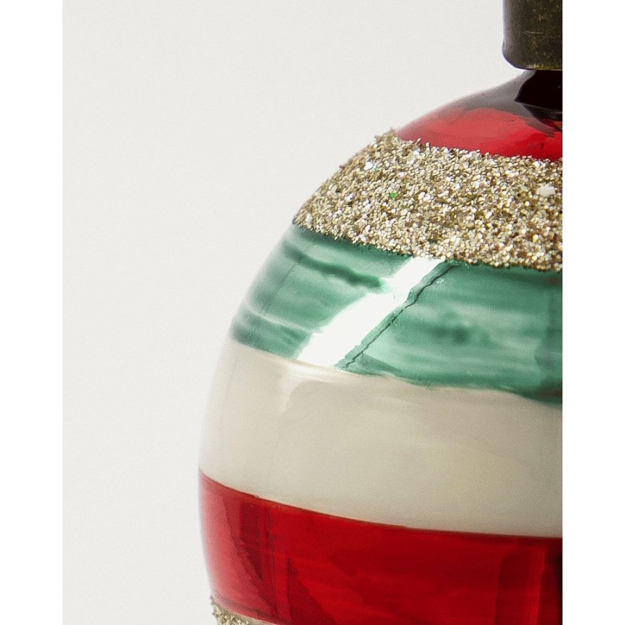 House Doctor Happ Weihnachtsschmuck 4er Set 5 cm, Mehrfarbig