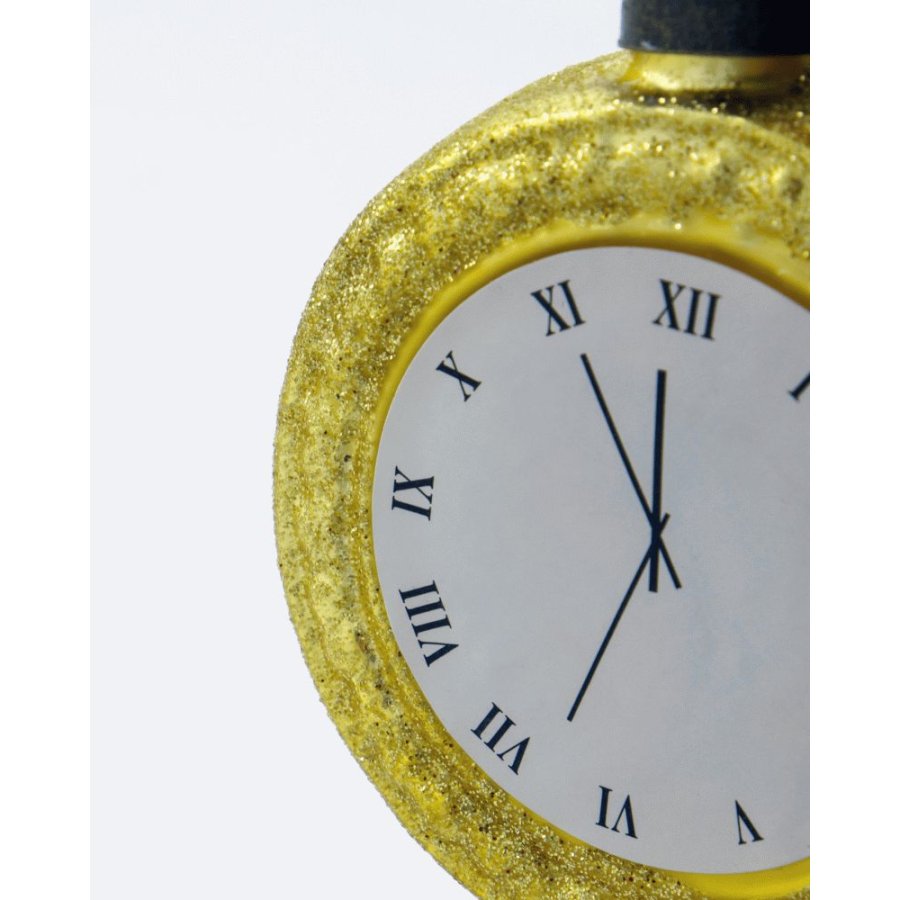House Doctor NewYear Weihnachtsschmuck 2er Set, Goldfarben