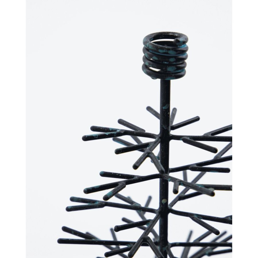 House Doctor Tree Kerzenhalter 2er Set, Antikes Kupferfinish