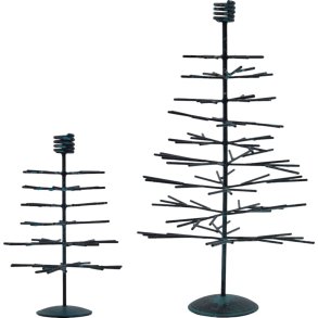 House Doctor Tree Kerzenhalter 2er Set, Antikes Kupferfinish