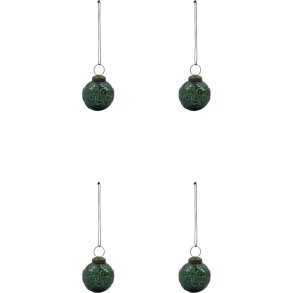 House Doctor Roon Weihnachtsschmuck 4er Set 5 cm, Grn