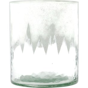 House Doctor Glitt Teelichthalter H8 cm, Wei