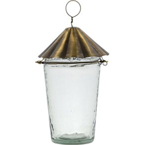 House Doctor Hang Teelichthalter H10 cm, Messing