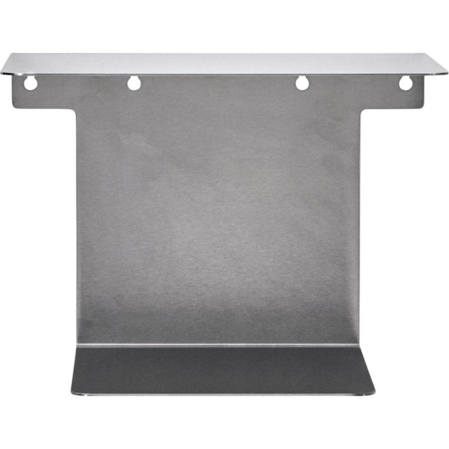 House Doctor Book Wandregale 32 cm, Gebürstetes Silber