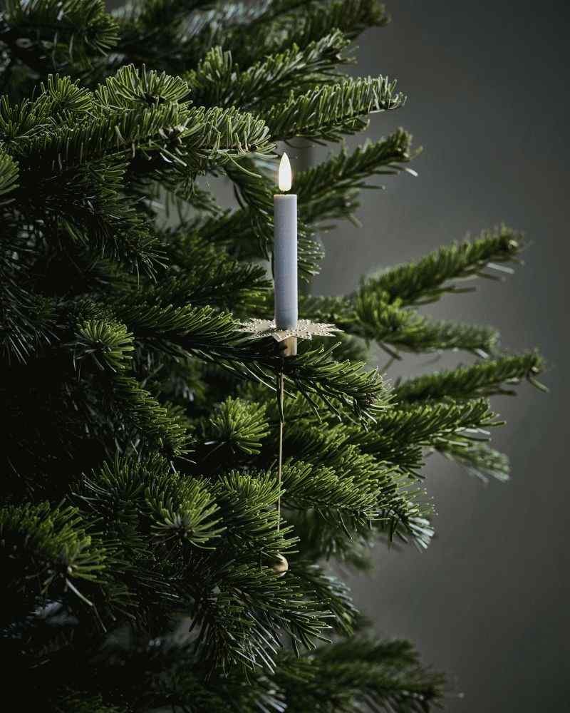 House Doctor LED Weihnachtsbeleuchtung mit Fernbedienung H12,5 cm, Weiß