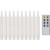 House Doctor LED Weihnachtsbeleuchtung mit Fernbedienung H12,5 cm, Weiß