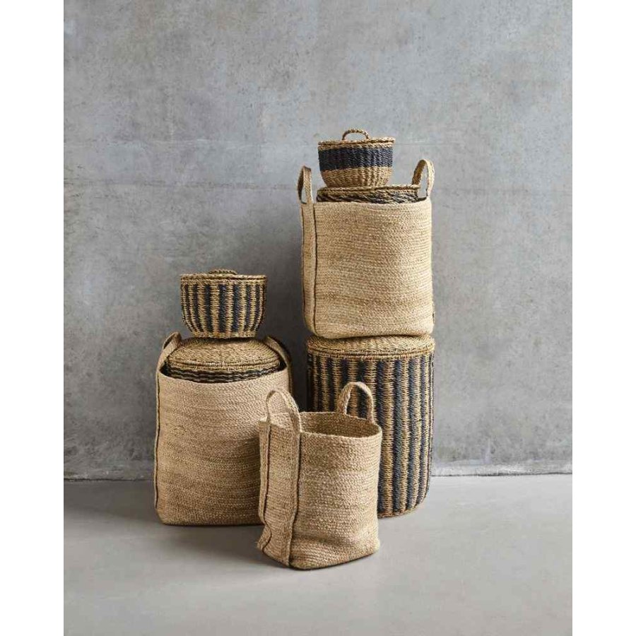 House Doctor Stella Körbe 3er Set, Jute